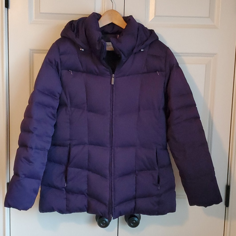 Calvin Klein Hooded Down Puffer Jacket